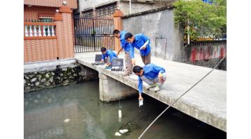 再向黑臭水體宣戰︰博世科對賀州市城區主要河湖開展水體普查